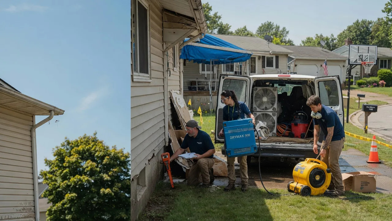 Ceiling Leak Cleanup in Drakesville, IA near me